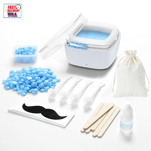 Nose Wax Kit - Portable Wax Warmer for Hair Removal with 100G Bens, 10 Applicato - Picture 10 of 12