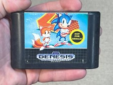 Sonic the Hedgehog 2 - Authentic Sega Genesis Game - Tested & Polished