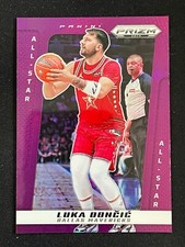 Luka Doncic 2024-25 Panini Prizm Deca Purple Prizm 89/99 All-Star #242