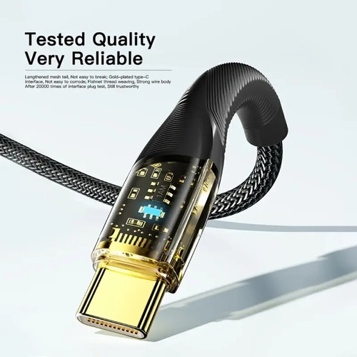 Essager 100W USB C To USB C Cable PD Fast Charging Wire Cord For Macbook iPhone - Picture 2 of 10