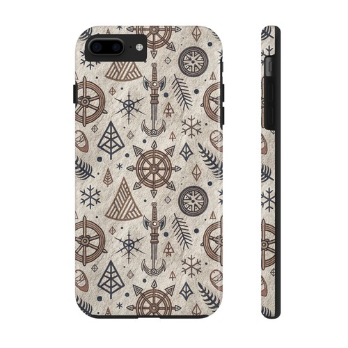 Viking Rune Inspired Tough Phone Cases, Hard Cover Mobile Cover, Tech Gift - 第 91/108 張圖片
