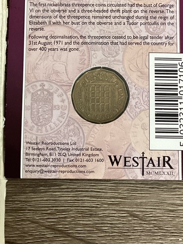 Uncirculated Coin Packs 1985 Welsh Leek £1 One Pound Brilliant & 1966 Threepence - Picture 6 of 13