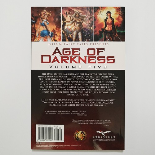 Grimm Fairy Tales: Age of Darkness Vol. 5 TPB Zenescope 2015 1st Print - UNREAD - Picture 3 of 4