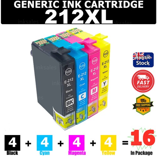 Generic 212XL 212 XL Ink Cartridge For Epson WF-2830 WF-2850 XP-2100 XP-4100 - Picture 18 of 23