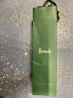 6  HARRODS FLAT PACK WINE GIFT Bags SUITS CHAMPAGNE/wine bottle-75cl-Green/gold