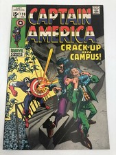 Captain America Dec #120 (1969) Marvel Comic Book MEDIUM GRADE