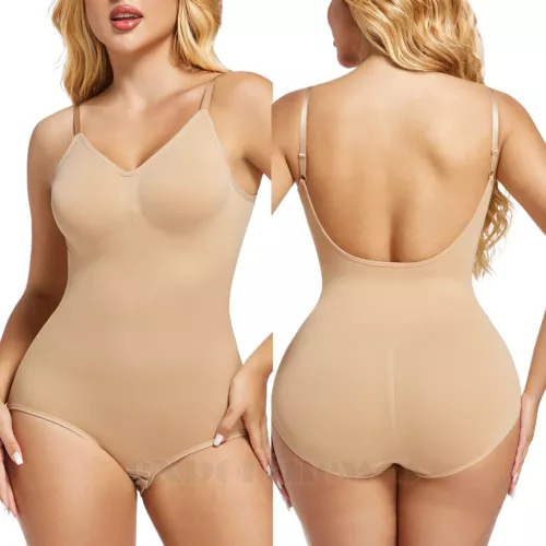Bauchkontrolle Bodysuit Slip Sculpting Shaper Tank Top Bodys Snatched Waist - Bild 52 von 66
