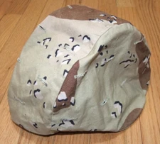 USGI PASGT Chocolate Chip Desert Helmet Cover, Medium / Large