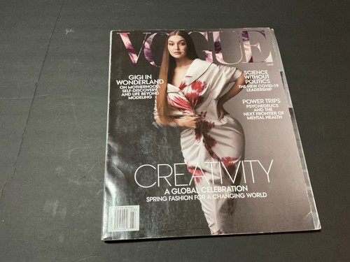 Vogue March 2021 GIGI In Wonderland Magazine motherhood self-discovery - Picture 2 of 3