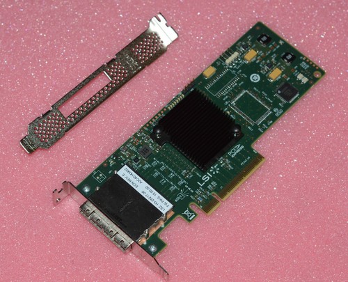 SAS 9200-8e Dell/LSI SAS 9200-8e 8-Port ext 6Gb/s DUAL PORT SAS+SATA to PCI HBA - Bild 3 von 4