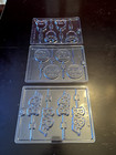 Molds & Things It's A Girl Lollipop Chocolate Candy Mold ~ Set of 3 Molds ~ NEW!