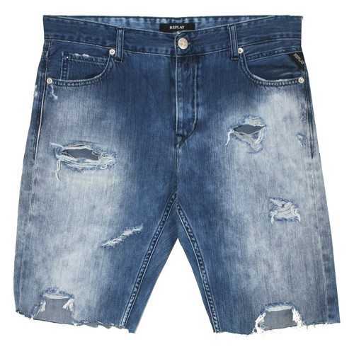 Pantaloncini Replay Damen 21777 di Wx668f Jeans Gracelly Blue Boyfit Blau Kurze jeans iZOPkXu