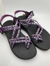 Chaco Z Cloud X2 Women Size 9 Adjustable Straps Hiking Sandals Shoes Print
