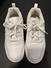 Size 7.5 - Nike Court Borough Low Triple White