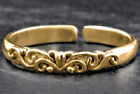 Designer Adjustable Toe Ring Gold Plated Solid Metal 925 Silver Womens New Style