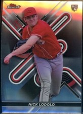 2022 Topps Finest - #60 Nick Lodolo RC - Cincinnati Reds