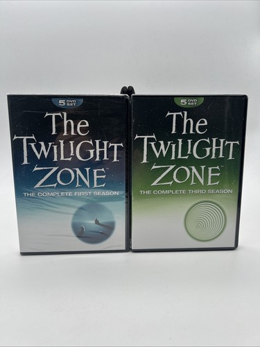 The Twilight Zone: The Complete First & Third Season Lot DVD SEALED SETS