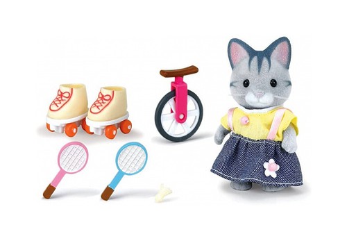 Sylvanian Families Calico Critters Outdoor Sport Spaß Set - Bild 2 von 3