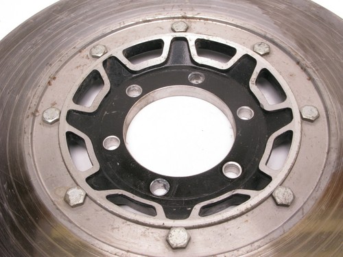 1976 Yamaha RD400 Disco de freno de rotor y soporte delantero o trasero 351-25831-01-00 - Imagen 4 de 12