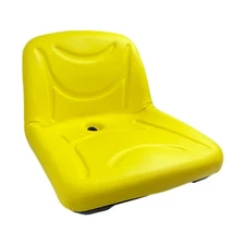 E-AUC11476 DirectFit™ Yellow High Back (15") Seat for John Deere 135, 145, +++