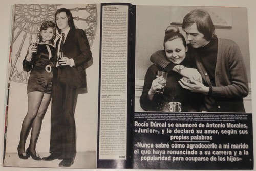 ROCIO DURCAL DEATH 2006 Hola magazine cover & 33 page article Clippings Photos - Picture 5 of 12