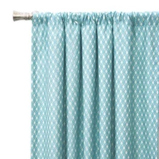 Eastern Accents Senna Rayon Blend Room Darkening Curtain Panel, 48” x 84”