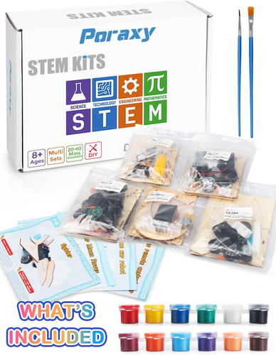 5 in 1 STEM Model Car Kits, STEM Projects for Kids, Boys Toys Age 8-10, 3D Woode - Picture 7 of 12