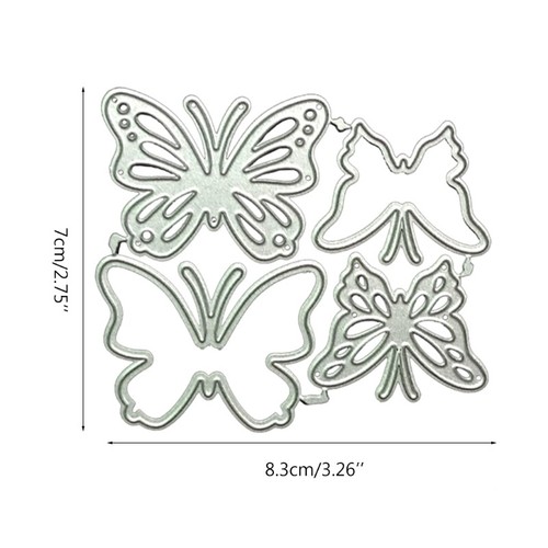 Butterflies Cutting Dies DIY Scrapbooking Album Paper Card Making Accessories - Picture 8 of 8