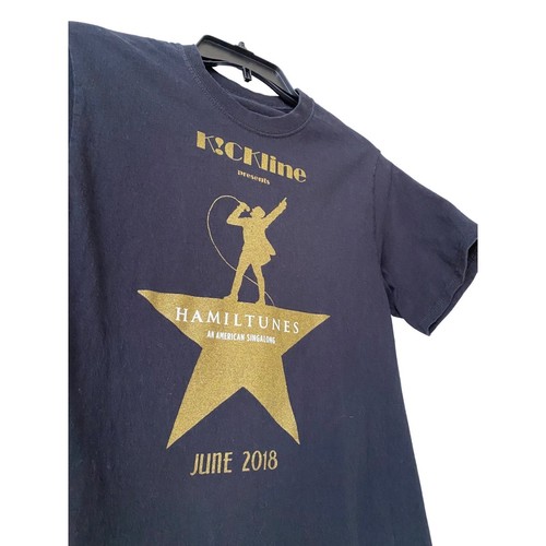 Hamiltunes an American Singalong Black T-shirt Size Small June 2018 Logo - Picture 2 of 4