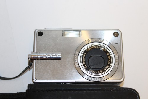 Pentax Optio S5n Compact Digital Camera Vintage Retro Silver battery Mem card - Picture 12 of 12