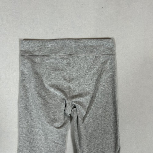 Champion NWT Gray Full Length Leggings Youth Girls M Medium Logo Ankle Cotton - Picture 5 of 14