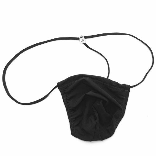 K3452 Micro Tanga G-String Pequeña Bolsa Contorneada Sedosa Suave Bolsa Ajustable - Imagen 15 de 18
