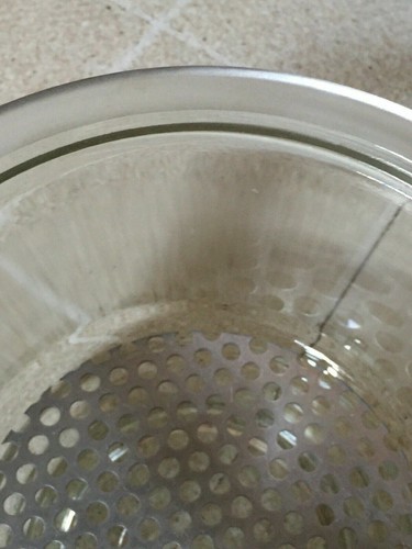 Essiccante sottovuoto Pyrex 6" nuovo fondo con ripiano inox EW-34548-27 - Foto 7 di 9