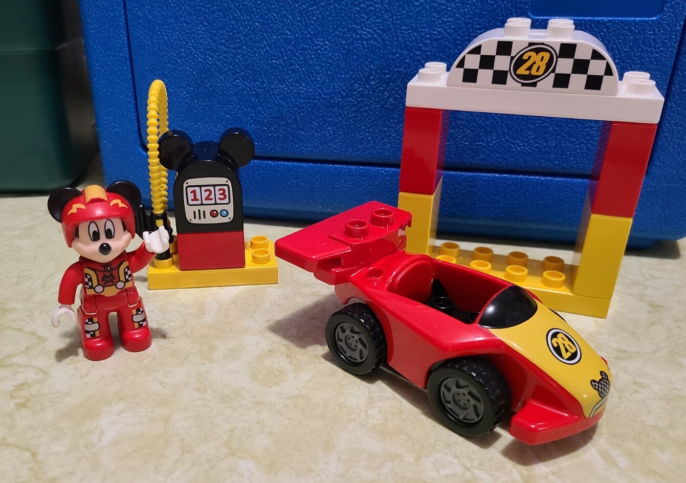 Lego Duplo 10843 Mickey Racer Complete Set Disney Mickey Mouse Figure Race