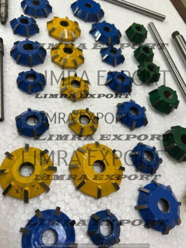 KIT DE CORTE DE ASIENTO DE VÁLVULA CABEZALES DE MOTOR DE GASOLINA PEQUEÑOS CON PUNTA DE CARBURO 34 PIEZAS TODO EN UNO EE. UU. - Imagen 2 de 8