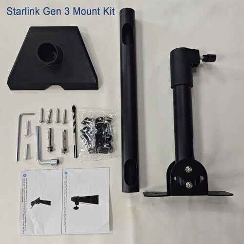 Starlink Mount Generation 3 Heavy Duty Pivot Roof Mount Kit kompatibel mit - Bild 4 von 7
