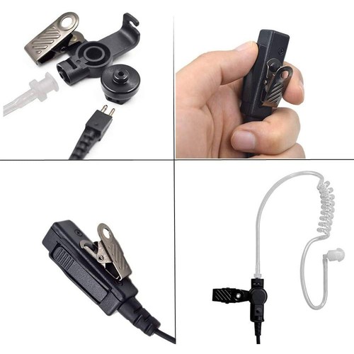 2 Pin 2 Way Radio Headset Walkie Talkie Headphone for Motorola CP200 GP2000 - Zdjęcie 10 z 11