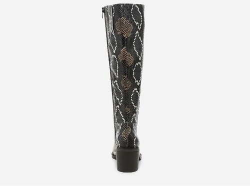 CROWN VINTAGE Women's Aressia Leather Snake Print Boots, Size 8.5 M MSRP $219 - Picture 4 of 9