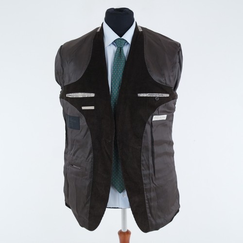 Herren Cord Blazer 42R UK Größe J.PHILIPP Dunkelbraun Sport Mantel Cord Jacke - Bild 10 von 13