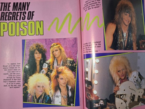Creem Close-Up METAL (Jan 1988) Metallica/Dokken/Poison/Def Leppard/Bon Jovi;VG+ - Picture 3 of 4