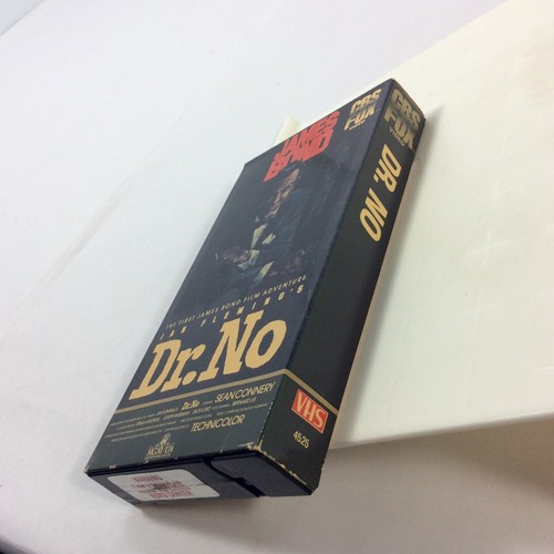 James Bond 007 Dr. No VHS 1984 CBS Fox Connery Ian Fleming MGM - Picture 10 of 12