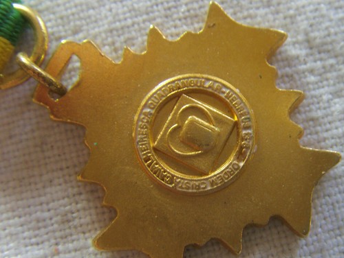 MIN604 - ORDRE CHEVALERESQUE CHRISTIQUE QUADRANGULAIRE DES HEBREUX en MINIATURE - Picture 2 of 3