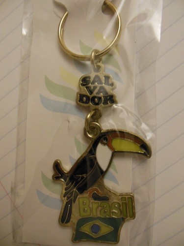 Brazilian *{ Flag & Tucan } * Keychain *** Free Shipping** - Picture 2 of 5