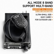 Usdr usdx Plus V2 Transceiver 3W-5W All Mode 8 Band HF Ham Radio Transceiver EP