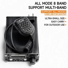 Usdr usdx+ Plus V2 Transceiver 3W-5W All Mode 8 Band HF Ham Radio Transceiver EP