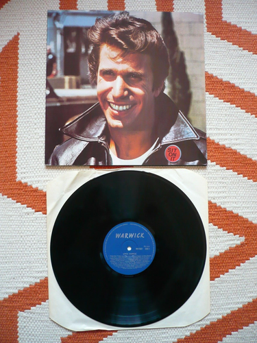 Fonzie Favourites Vinyl Various Artists UK 1976 Rock 'N' Roll Happy Days Fonz LP - Foto 1 di 13