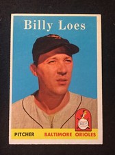 1958 TOPPS # 359 BILLY LOES  DD1823