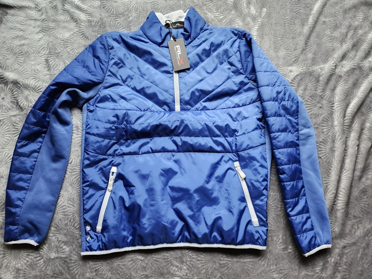 $228 NWT Golf RLX Ralph Lauren womens M 1/4 zip pullover