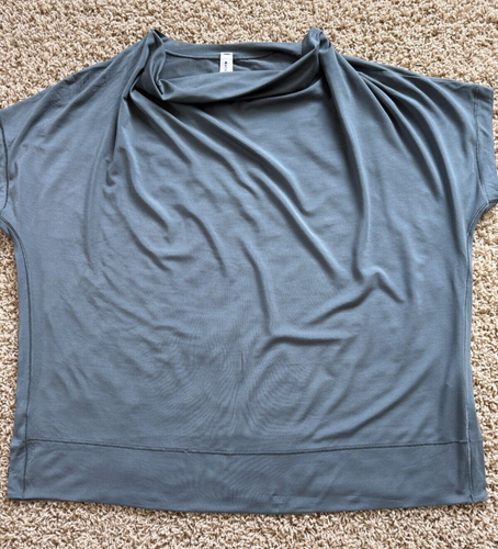 Athleta Relaxed Weekender T-Shirt Damen Größe M Metropolis grau - Bild 3 von 9