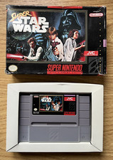 Super Star Wars Super Nintendo SNES Boxed With Manual NTSC US